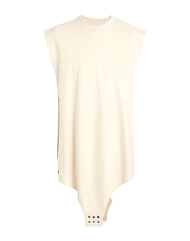 RICK OWENS x CHAMPION Felpa Avorio 100% Cotone