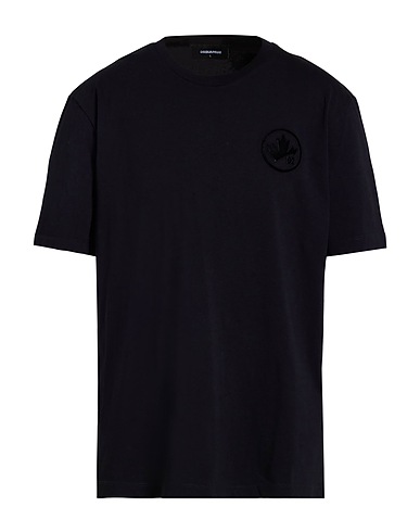 DSQUARED2 T-shirt Nero 100% Cotone, Poliestere