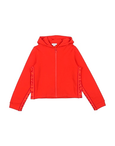 STELLA McCARTNEY KIDS Sweatshirt Tomato red 80% Cotton, 20% Polyester, Elastane