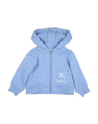 BURBERRY Sweatshirt Light blue 100% Cotton, Elastane