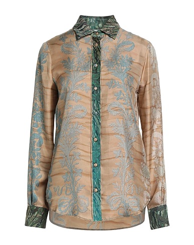 PIERRE-LOUIS MASCIA TOPWEAR Sand 100% Silk