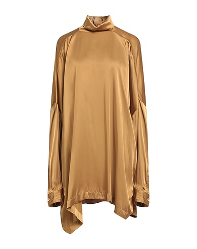 RICK OWENS Top Mustard 61% Acetate, 39% Viscose
