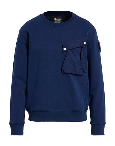 BLAUER. Sweatshirt B.TACTICAL Navy blue 88% Cotton, 12% Polyester
