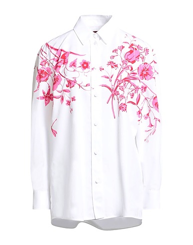 GUCCI Floral shirts & blouses Fuchsia 100% Cotton