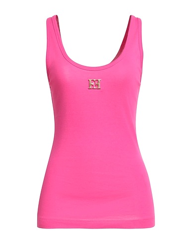 ESCADA SPORT Tank top Fuchsia 50% Cotton, 50% Modal
