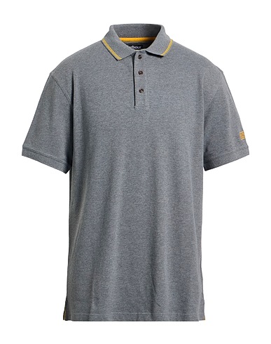 BARBOUR Polo shirt INTERNATIONAL Grey 100% Cotton