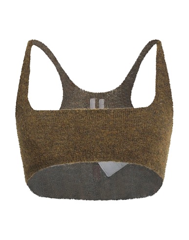 RICK OWENS Top Khaki 48% Alpaca wool, 30% Polyamide, 20% Wool, 2% Elastane