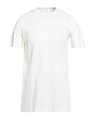 RICK OWENS Basic T-shirt Off white 100% Cotton
