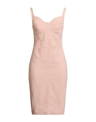ELISABETTA FRANCHI Sheath dress Blush 86% Polyamide, 14% Elastane
