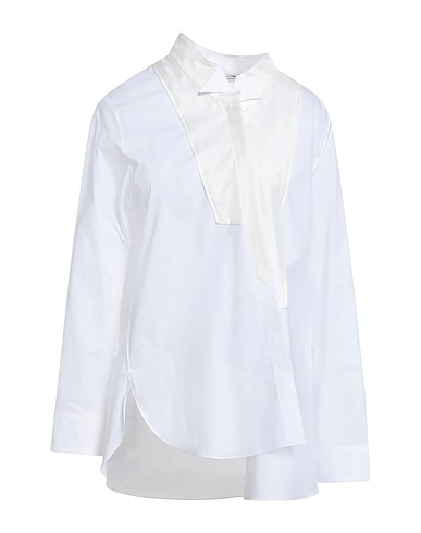DOROTHEE SCHUMACHER Shirts 96% Cotton, 4% Elastane, Silk