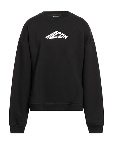 DSQUARED2 Sweatshirt ICON Black 66% Cotton, 34% Polyester
