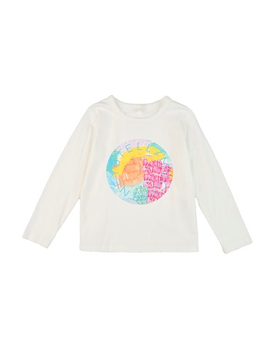 STELLA McCARTNEY KIDS T-Shirt Weiß 100% Baumwolle, Elastan