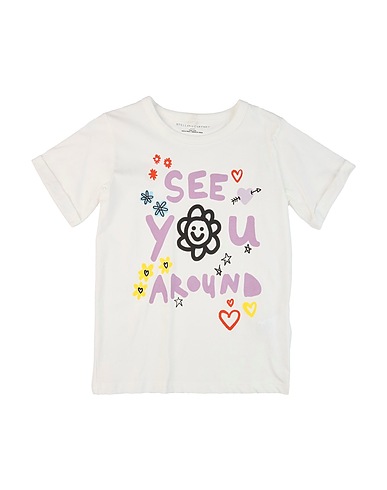 STELLA McCARTNEY KIDS T-shirt 100% Coton, Élasthanne
