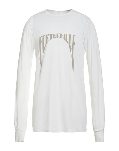DRKSHDW by RICK OWENS Oversize-T-Shirt White 100% Cotton