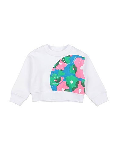 STELLA McCARTNEY KIDS Sweatshirt White 80% Cotton, 20% Polyester, Elastane