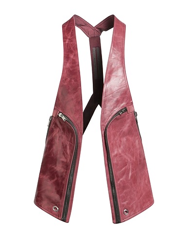 RICK OWENS Suit vest Antique rose 100% Lambskin
