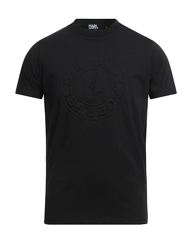 KARL LAGERFELD T-shirt Black 100% Cotton