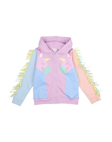 STELLA McCARTNEY KIDS Sweatshirt Lilac 100% Cotton, Elastane