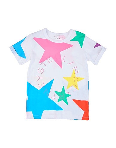 STELLA McCARTNEY KIDS T-shirt Pink 100% Cotton, Elastane