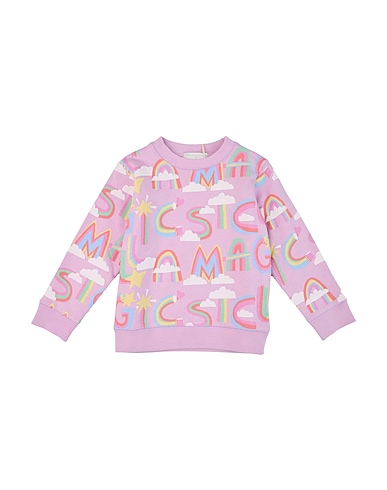 STELLA McCARTNEY KIDS Sweatshirt Lilac 100% Cotton, Elastane