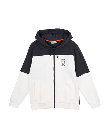 BIKKEMBERGS Sweatshirt White 89% Cotton, 11% Polyester