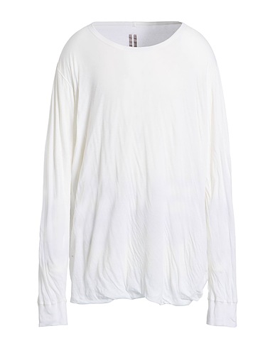 RICK OWENS T-shirt Bianco 100% Cotone
