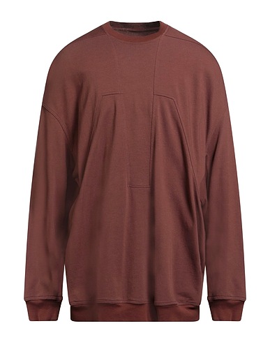 RICK OWENS Sweatshirt Brown 100% Cotton