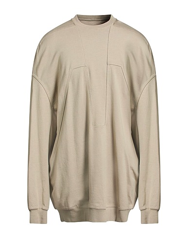 RICK OWENS Sweat-shirt BEIGE 100% Coton