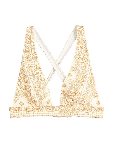 MC2 SAINT BARTH Top Cream 98% Cotton, 2% Elastane