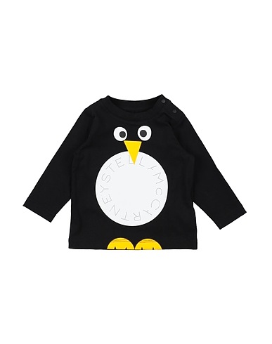 STELLA McCARTNEY KIDS T-Shirt Schwarz 100% Baumwolle
