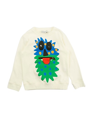 STELLA McCARTNEY KIDS Sweatshirt White 100% Cotton