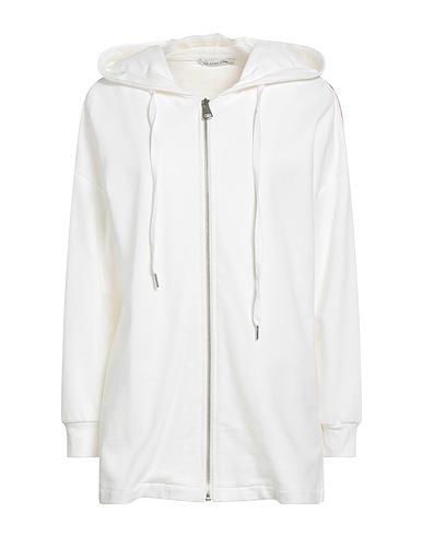 LE STREGHE Felpa Bianco 100% Cotone