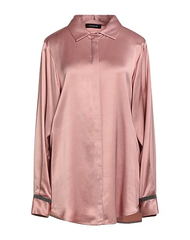 FABIANA FILIPPI Camicie Rosa antico 87% Viscosa, 13% Lana, Ecobrass