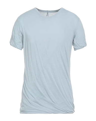 RICK OWENS Basic T-Shirt Sky blue 100% Cotton