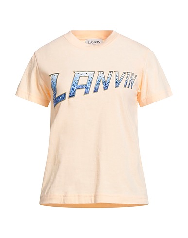 LANVIN T-shirt Apricot 100% Cotton