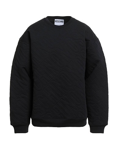 MOSCHINO Sweatshirt COUTURE Black 100% Organic cotton