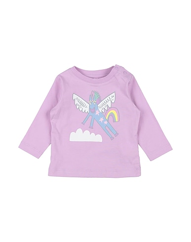 STELLA McCARTNEY KIDS T-shirt Lilac 100% Cotton