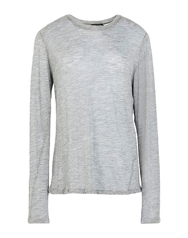 TOM FORD Basic T-Shirt Grey 100% Cashmere