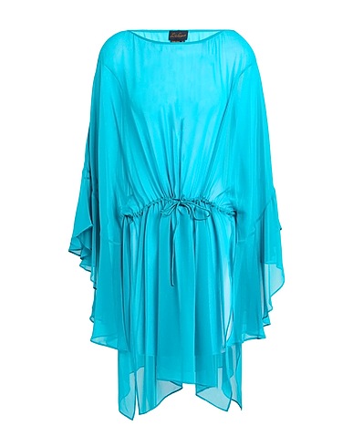 LUISA SPAGNOLI Top Turchese 100% Seta