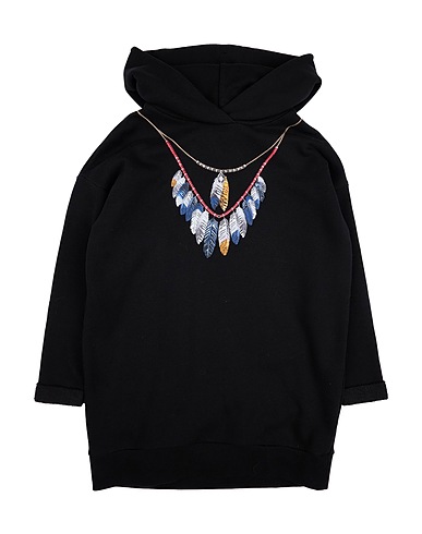 MARCELO BURLON Hooded sweatshirt 80% Cotton, 20% Polyester, Elastane