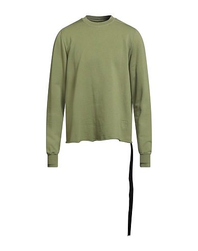 DRKSHDW by RICK OWENS Sweatshirt Sage green 100% Cotton
