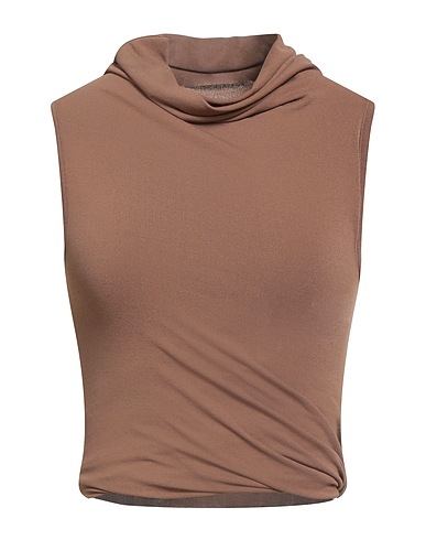 RICK OWENS LILIES トップス ライトブラウン レーヨン 100%