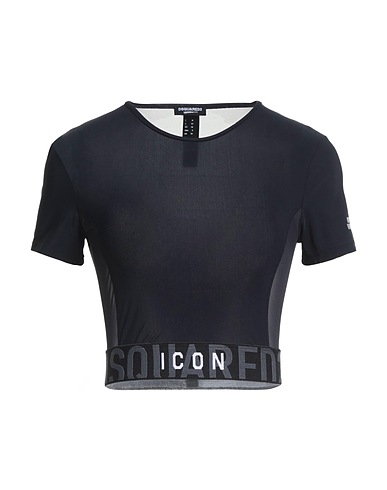 DSQUARED2 Top ICON UNDERWEAR Black 75% Polyamide, 25% Elastane