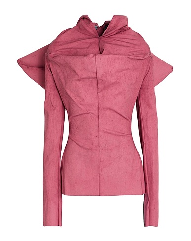 RICK OWENS Top 91% Cotton, 6% Elastomultiester, 3% Rubber