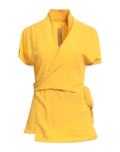 RICK OWENS Top 64% Acetate, 36% Silk