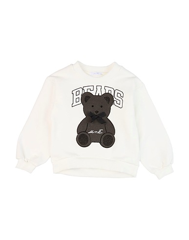 U+É Sweatshirt White 100% Cotton