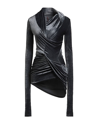 RICK OWENS LILIES Top Grey 70% Viscose, 15% Cotton, 15% Polyamide