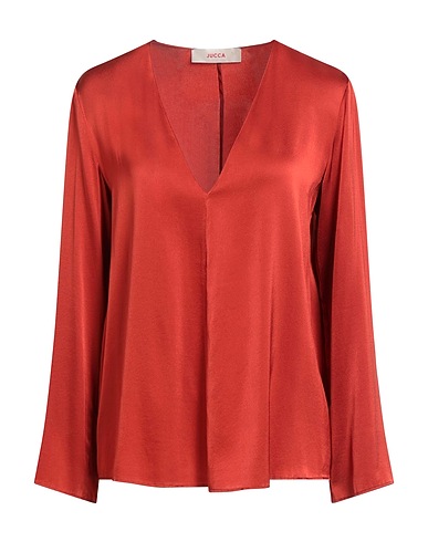 JUCCA Τοπ Χρώμα σκουριάς 94% Μετάξι, 6% Ελαστάνη