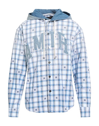 AMIRI Checked shirt White 100% Cotton