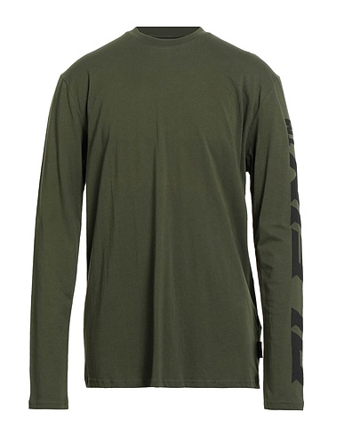 PHILIPP PLEIN T-shirt Military green 100% Cotton
